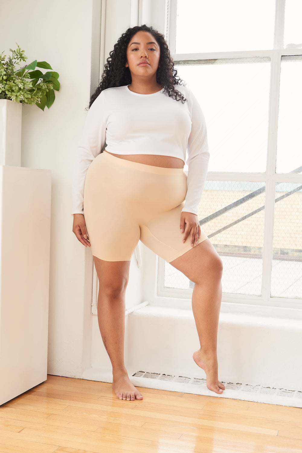 SHORT L’ESSENTIEL - BEIGE