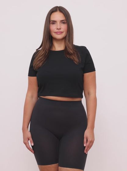 SHORT LE COTON - AMANDE
